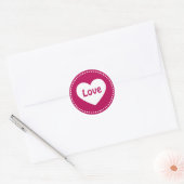 Aufkleber für die Liebe am Valentinstag (Umschlag)