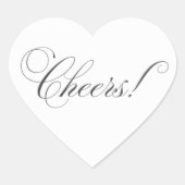 Aufkleber für die Liebe des rosa Herzens (Vorderseite)