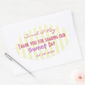 Aufkleber für die Liebe Gelb und Weiß (Umschlag)