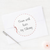 Aufkleber für die Liebe nähen (Umschlag)