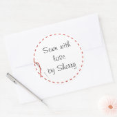 Aufkleber für die Liebe nähen (Umschlag)