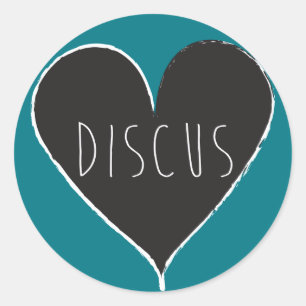 Aufkleber für die Liebe von Discus