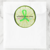 Aufkleber für die Lyme-Krankheit (Tasche)