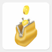 Aufkleber für die Münzbörse (Vorderseite)