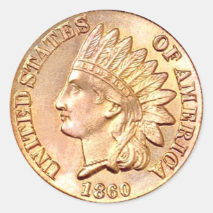 Aufkleber für die Münze aus der zivilen Kriegszeit