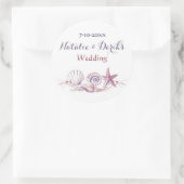 Aufkleber für die Muschel (Tasche)