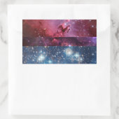 Aufkleber für die nebulöse Flagge (Tasche)