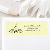 Aufkleber für die Ornament-Adresse wirbeln (Insitu)