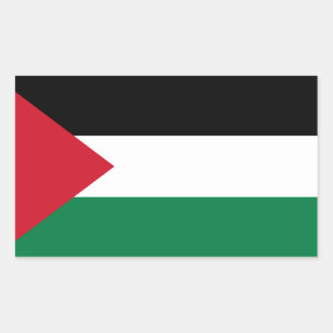 Aufkleber für die palästinensische Flagge