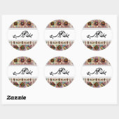 Aufkleber für die palästinensische Gastgeschenk Ho (Blatt)