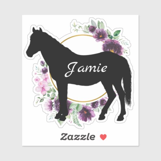 Aufkleber für die Pferdefarm (Blatt)