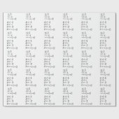 Aufkleber für die Physikalische Formel T - Shirt Geschenkpapier (Flach)