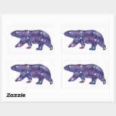 Aufkleber für die Polarbärenkonstellation (Blatt)