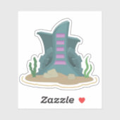 Aufkleber für die Poptropica Mission Atlantis (Blatt)