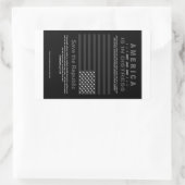 Aufkleber für die Republik gerettet (Tasche)