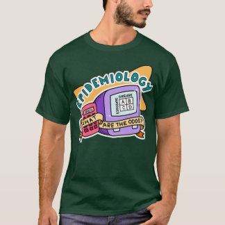 Aufkleber für die retropidemiologische öffentliche T-Shirt