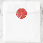 Aufkleber für die rote Blume (Tasche)