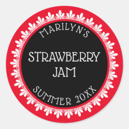 Aufkleber für die rote, schwarze und weiße Besatzu