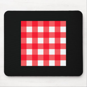 Aufkleber für die roten und weißen Rasterpunkte de Mousepad