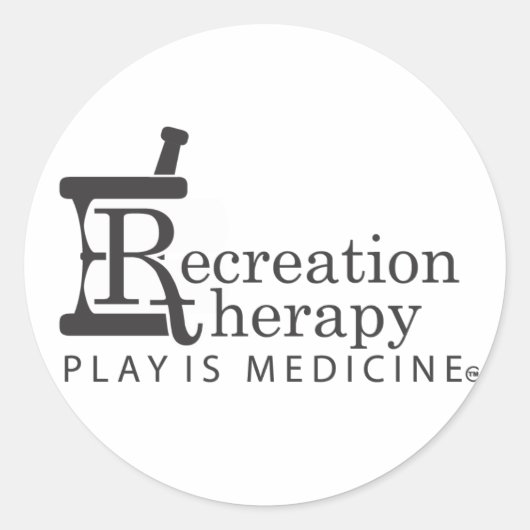 Aufkleber für die Round-Recreation-Therapie (Vorderseite)