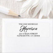 Aufkleber für die Rücksendeadresse von benutzerdef (Insitu)