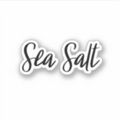 Aufkleber für die Salzspeicherung (Vorderseite)