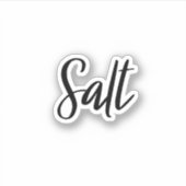 Aufkleber für die Salzspeicherung (Vorderseite)