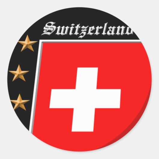 Aufkleber für die Schweiz (Vorderseite)