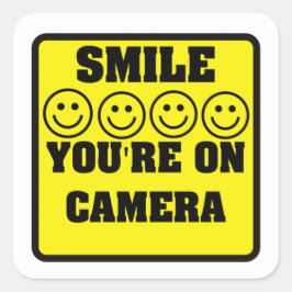 Aufkleber für die Sicherheitskamera