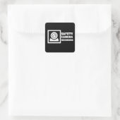 Aufkleber für die Sicherheitskamera (Tasche)