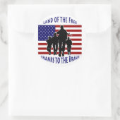 Aufkleber für die Silhouette der USA (Tasche)