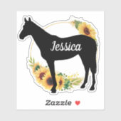 Aufkleber für die Silhouette personalisiert (Blatt)