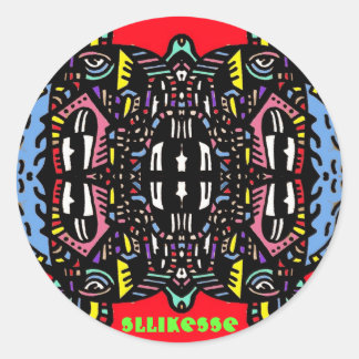 Aufkleber für die Slak-Promo