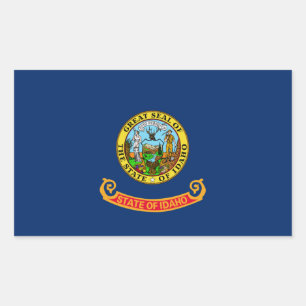 Aufkleber für die Staatsflagge von Idaho