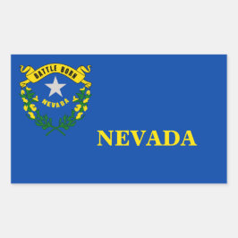 Aufkleber für die Staatsflagge von Nevada
