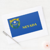 Aufkleber für die Staatsflagge von Nevada (Umschlag)