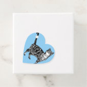 Aufkleber für die Tablette Blue Niedliche Katzen H Geschenkanhänger (Beispiel)