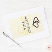 Aufkleber für die Tischnummer des Weinetiketts (Umschlag)