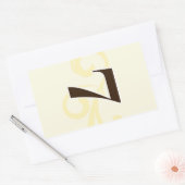 Aufkleber für die Tischnummer des Weinetiketts 7 (Umschlag)