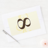 Aufkleber für die Tischnummer des Weinetiketts 8 (Umschlag)