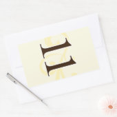 Aufkleber für die Tischnummer von Wein 11 (Umschlag)