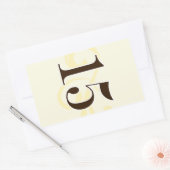 Aufkleber für die Tischnummer von Wein 15 (Umschlag)