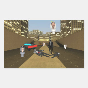 Aufkleber für die Toilette von Skibidi:)