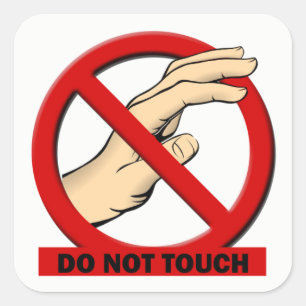 Aufkleber für die Touch