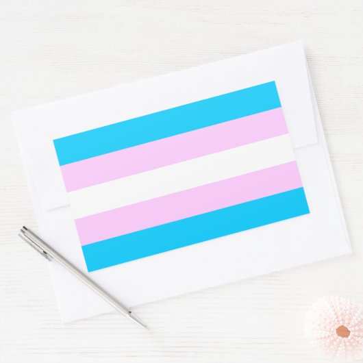 Aufkleber für die Trans-Prix-Flagge (Umschlag)