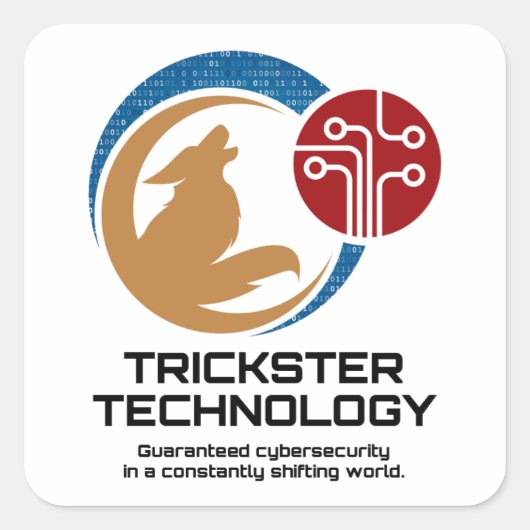 Aufkleber für die Trickster-Technologie (leicht) (Vorderseite)