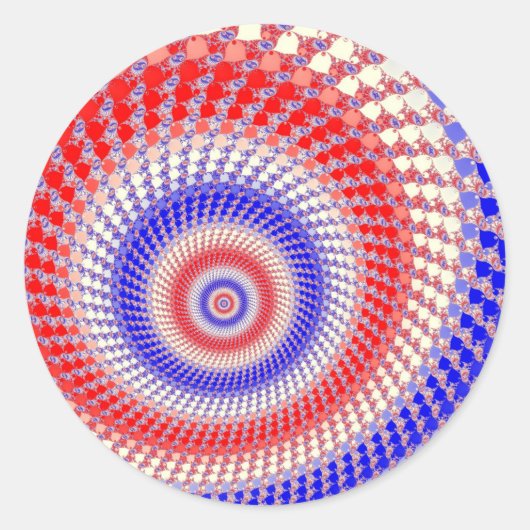 Aufkleber für die Tricolor-Rundschleifen (Vorderseite)