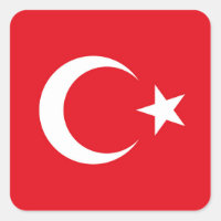 Aufkleber für die Türkei
