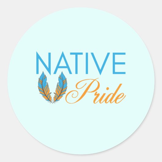 Aufkleber für die Ummantelung von Pride Feathers ( (Vorderseite)