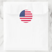 Aufkleber für die US-Flagge (Tasche)